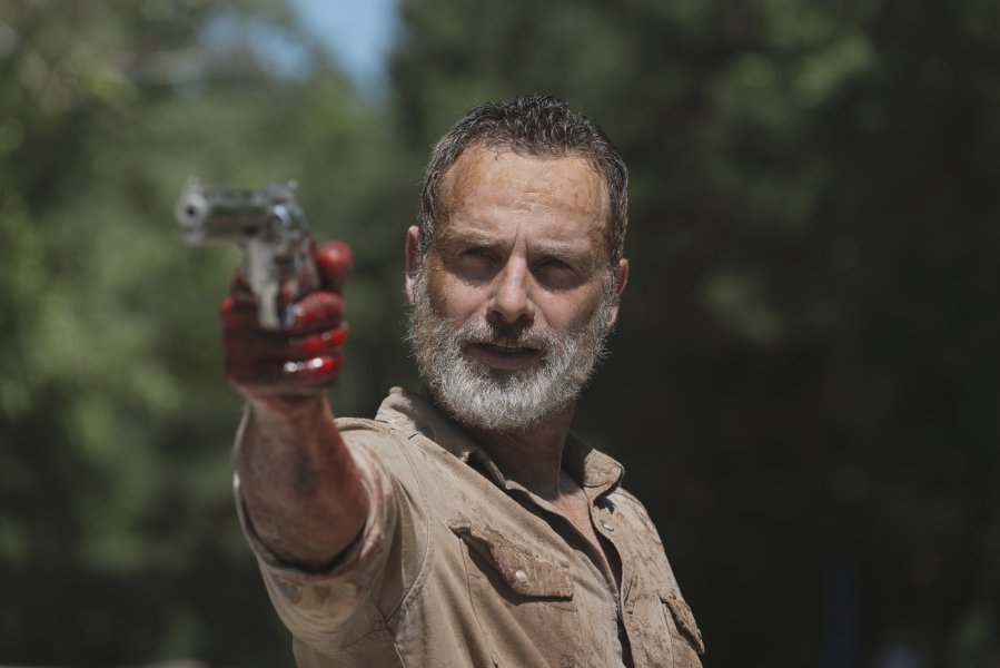 Andrew Lincoln is Rick Grimes in “The Walking Dead.” Gene Page/AMC