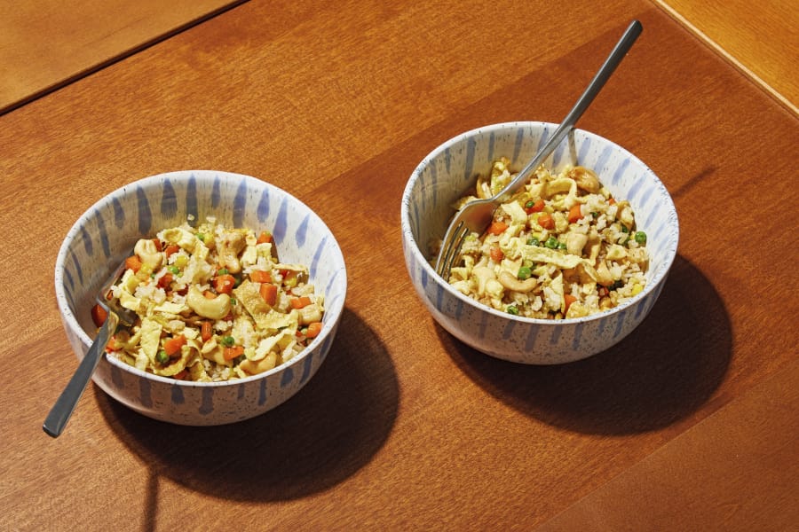 Fried rice recipe can be a lifesaving one-pot meal - and so much better than takeout. MUST CREDIT: Photo by Tom McCorkle for The Washington Post.