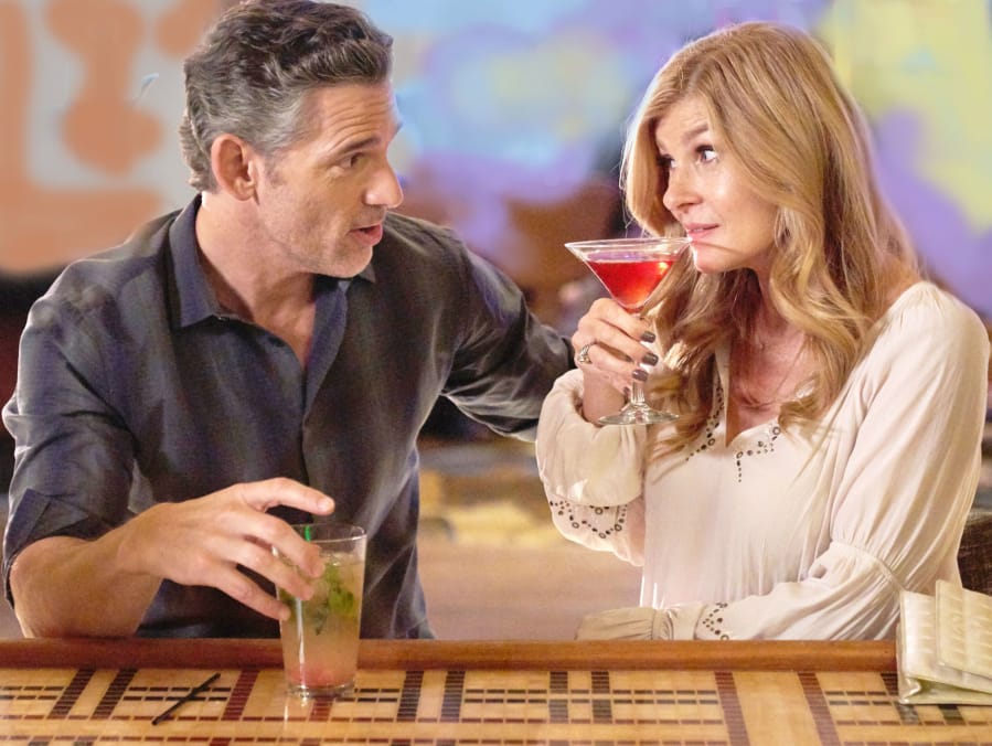 Eric Bana plays John Meehan and Connie Britton portrays Debra Newell in the retelling of a real-life tragedy in “Dirty John” premiering on Bravo Sunday.