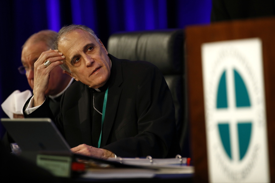 Cardinal Daniel DiNardo of the Archdiocese of Galveston-Houston, president of the United States Conference of Catholic Bishops, prepares to lead the USCCB’s annual fall meeting Monday in Baltimore.