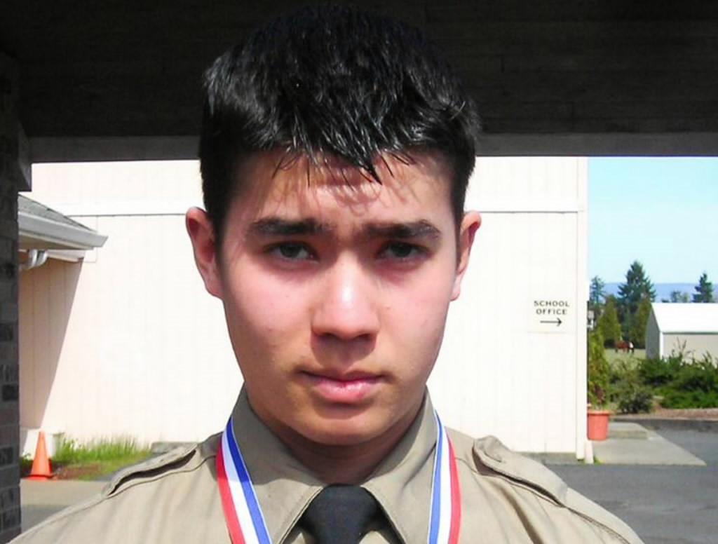 In this April 15, 2009, file photo, John Allen Chau had earned the Royal Rangers Gold Medal of Achievement at Mt. View Christian Center in Ridgefield, the Assemblies of God equivalent to the Eagle Scout award.