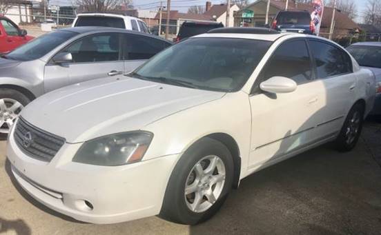 Vancouver police are looking for a 2005 or 2006 Nissan Altima, and its driver, following a Friday night hit-and-run crash on Northeast Fourth Plain Boulevard. This is not the suspect's vehicle, which reportedly has black rims and front-end damage.