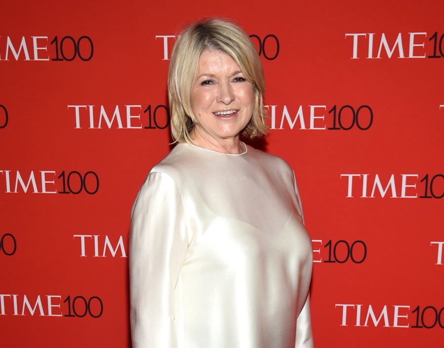 Martha Stewart attends the Time 100 Gala celebrating the 100 most influential people in the world in New York. Stewart posted about her first Uber ride experience on Monday, Nov. 19, including a picture that showed debris on the floor and two water bottles in the vehicle.