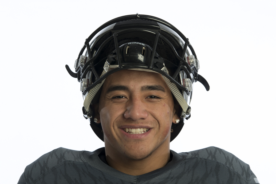 Union High School quarterback Lincoln Victor, our All-Region football player of the year, is pictured at The Columbian on Wednesday afternoon, Dec. 5, 2018.