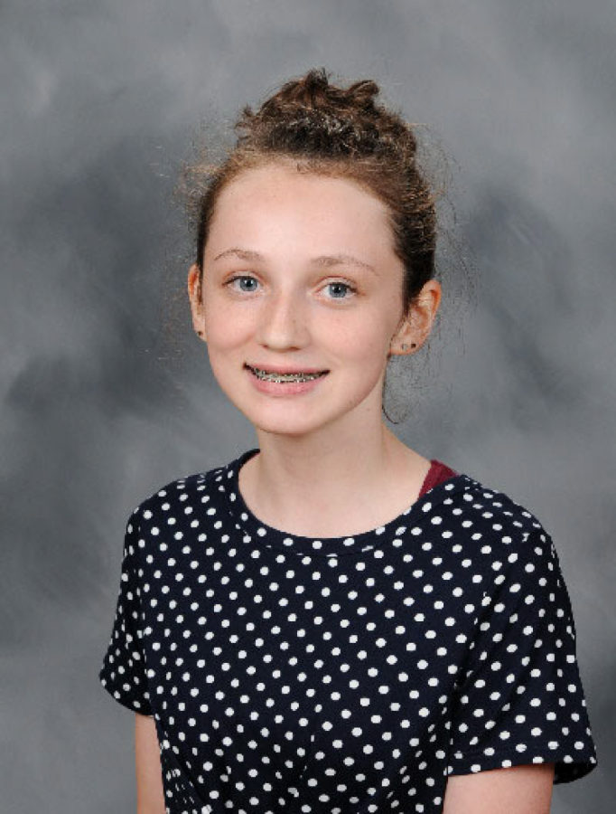 Ridgefield: View Ridge Middle School seventh-grader Lily Cox, who won Ridgefield School District’s Superintendent’s Holiday Greeting Card Art Contest.