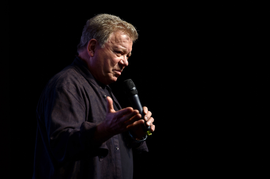 William Shatner has released a new album of yuletide classics called “Shatner Claus — The Christmas Album.” Joe Giddens/PA Wire/Zuma Press