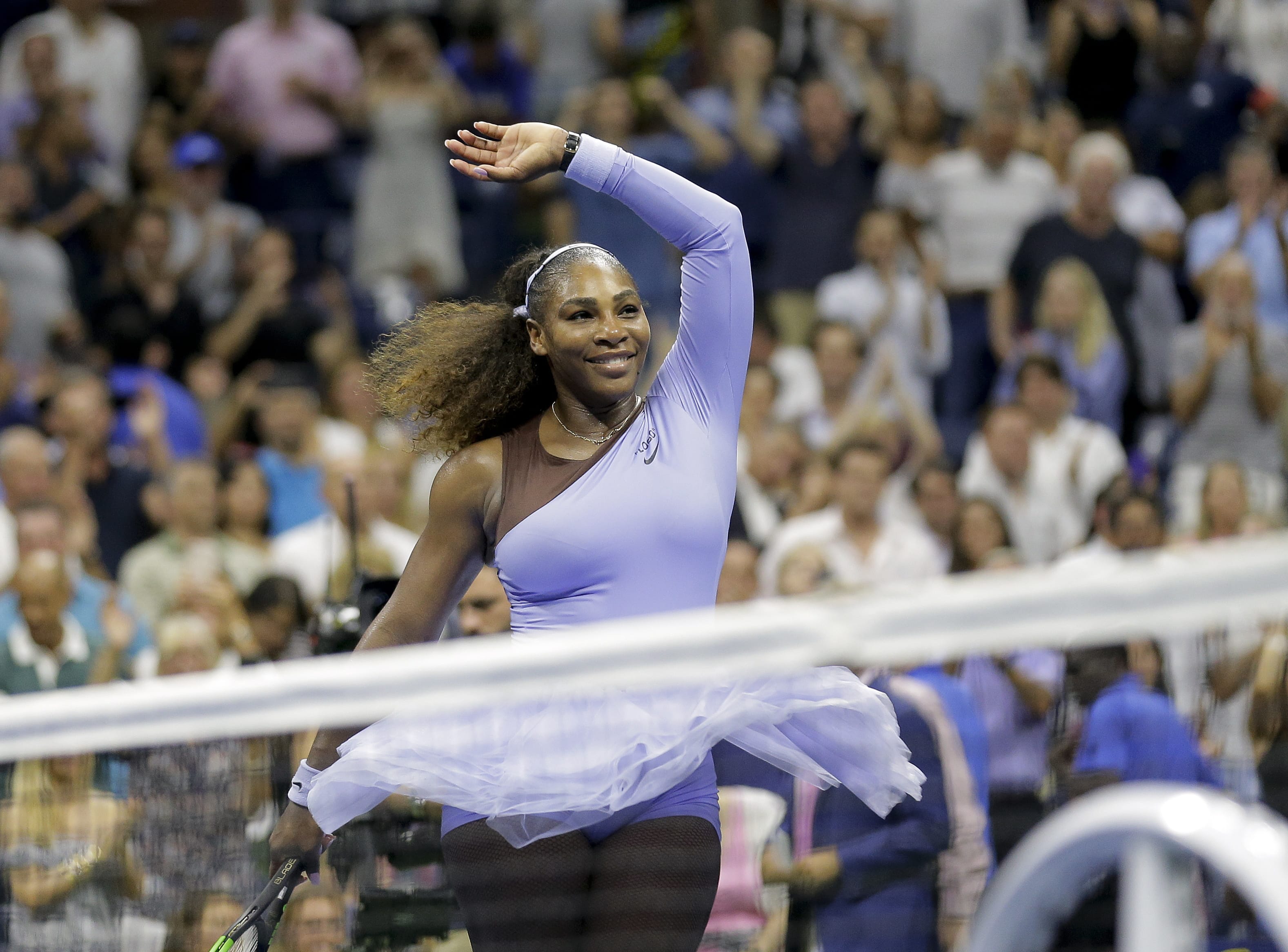 Serena Williams was named The Associated Press Female Athlete of the Year on Wednesday, Dec. 26, 2018.