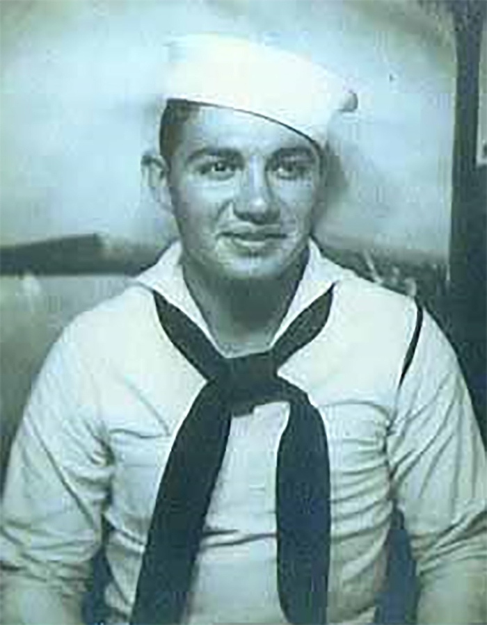 Navy Seaman 2nd Class Charles C. Gomez Jr., 19, of Slidell, La., was killed on the USS Oklahoma at Pearl Harbor on Dec. 7, 1941.