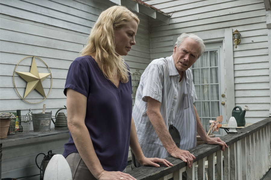 Alison Eastwood and Clint Eastwood in “The Mule.” Claire Folger/Warner Bros.