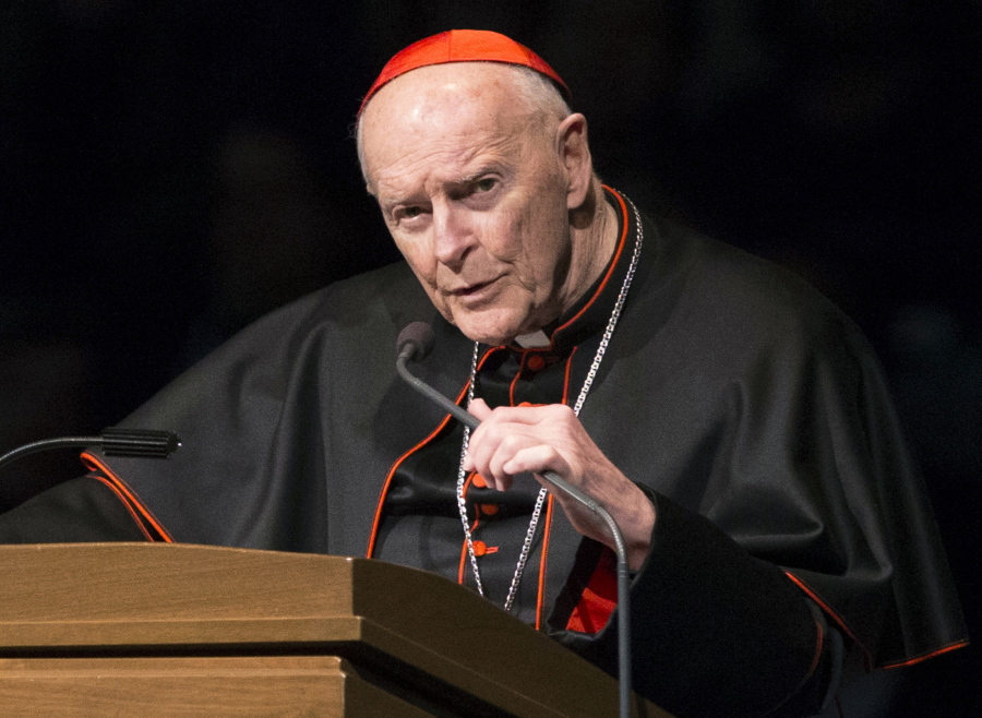 ex-Cardinal Theodore McCarrick Accused of abusing children