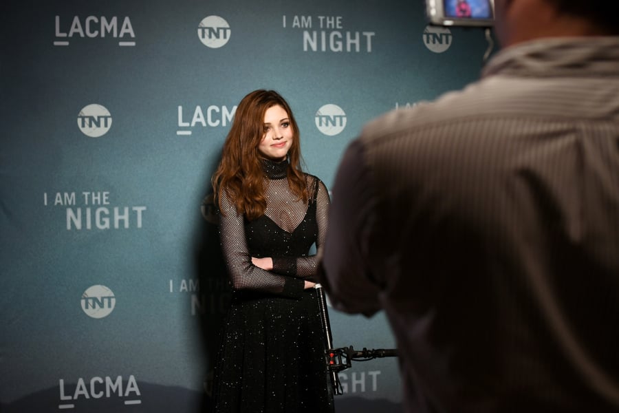 India Eisley attends the “I Am the Night” screening at LACMA on Jan. 17 in Los Angeles.