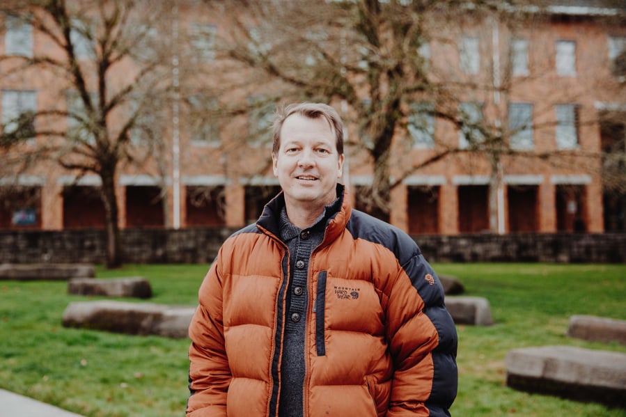 Marc Kramer, associate professor at WSU Vancouver (Sydnie Kobza, courtesy of Marc Kramer)