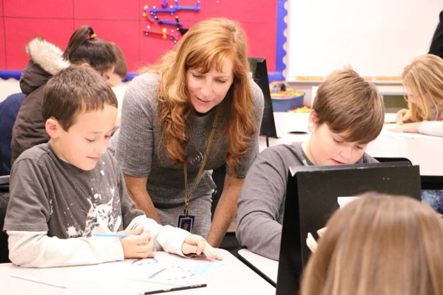 Battle Ground: Laurin Middle School teacher Diana Sterle has used art projects to help show her science, technology, engineering and math students how connected the various subjects can be.