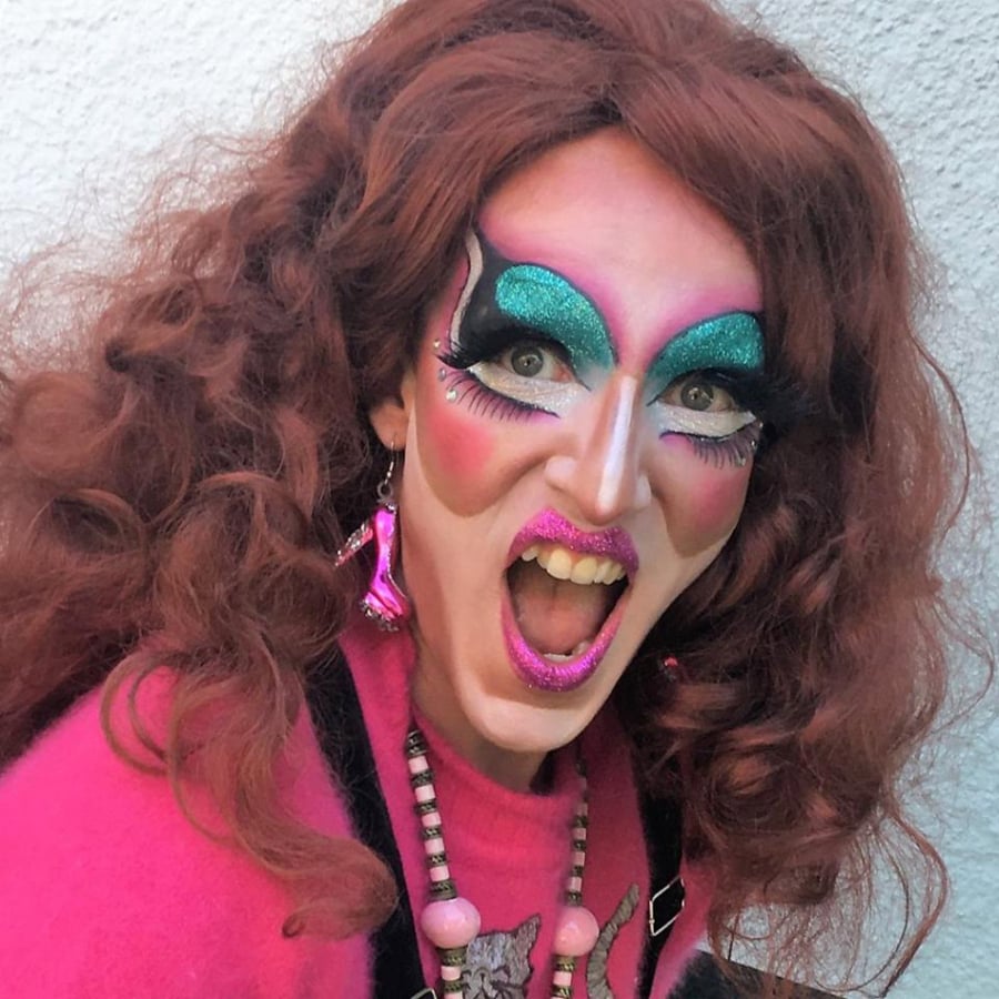 Drag queen “Clare Apparently” grew up as Kit Crosland, a Vancouver resident. “My drag is about playfulness.