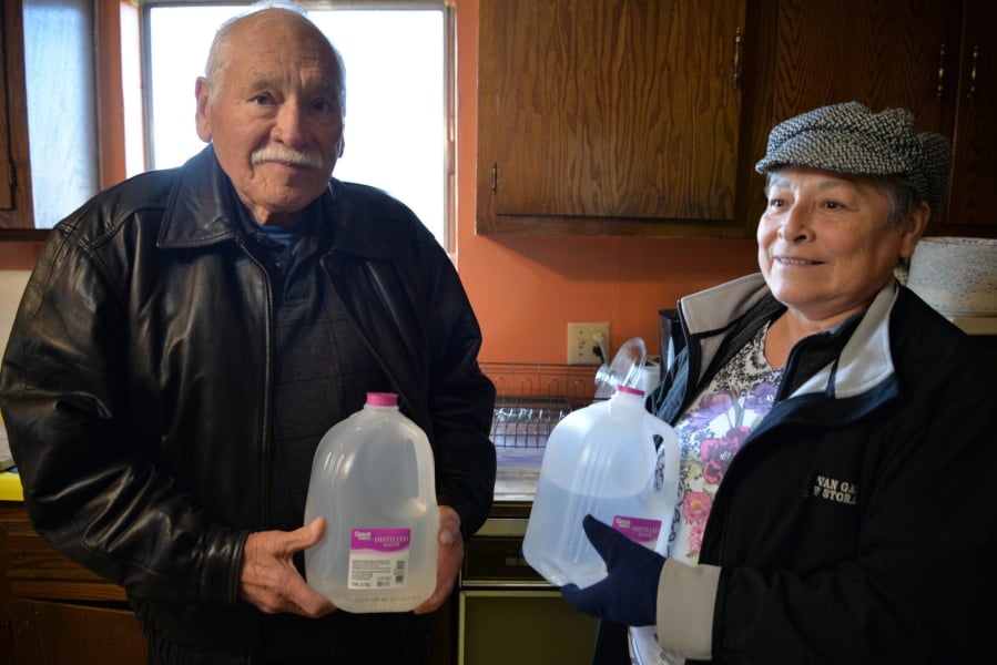 Martin Yanez and his sister Rosalinda Guillen live in the Yakima Valley near a large dairy. Their well water has high levels of nitrates, which can cause health problems.
