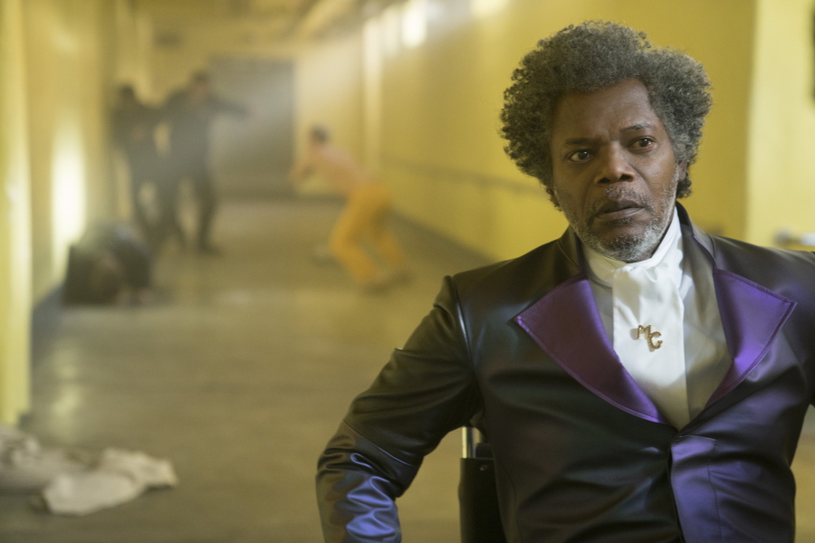 This image released by Universal Pictures shows Samuel L. Jackson in a scene from M.
