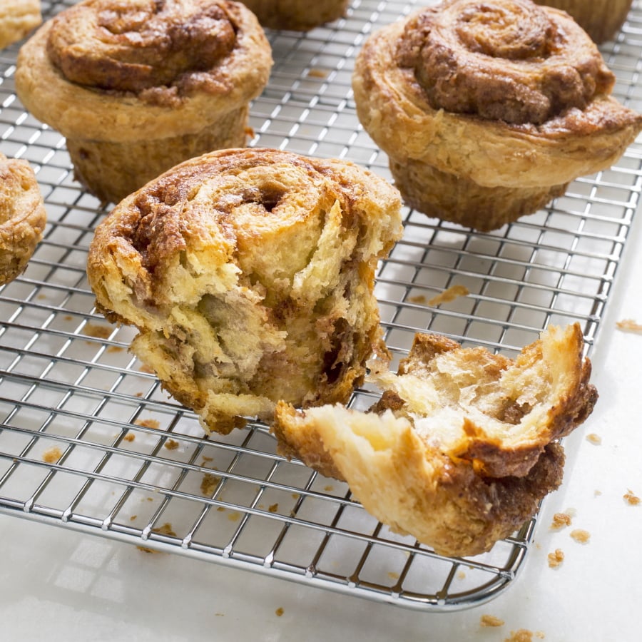 Morning Buns appear in the cookbook “All-Time Best Brunch.” Carl Tremblay/America’s Test Kitchen