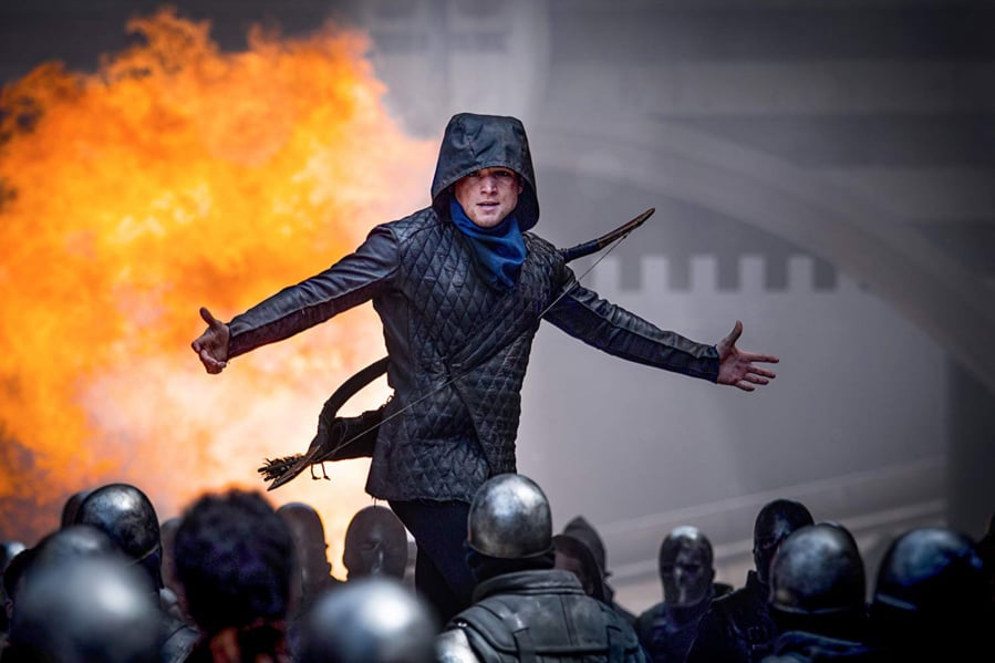 Taron Egerton in “Robin Hood.” Larry Horricks/Lionsgate