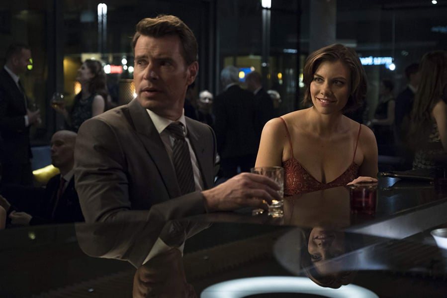 Scott Foley and Lauren Cohan in “Whiskey Cavalier.” ABC