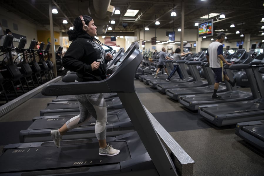 Catherine Martinez works out at 24 Hour Fitness Vancouver 131st Ave. Club.