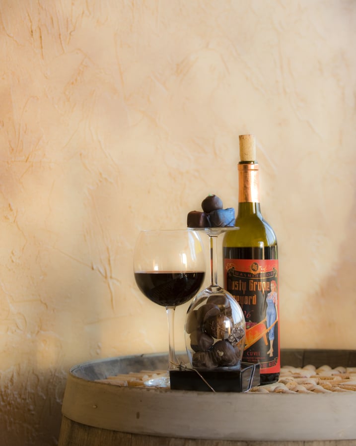 Indulge yourself with the Wine and Chocolate Weekend self-guided winery tour Feb. 15-16.