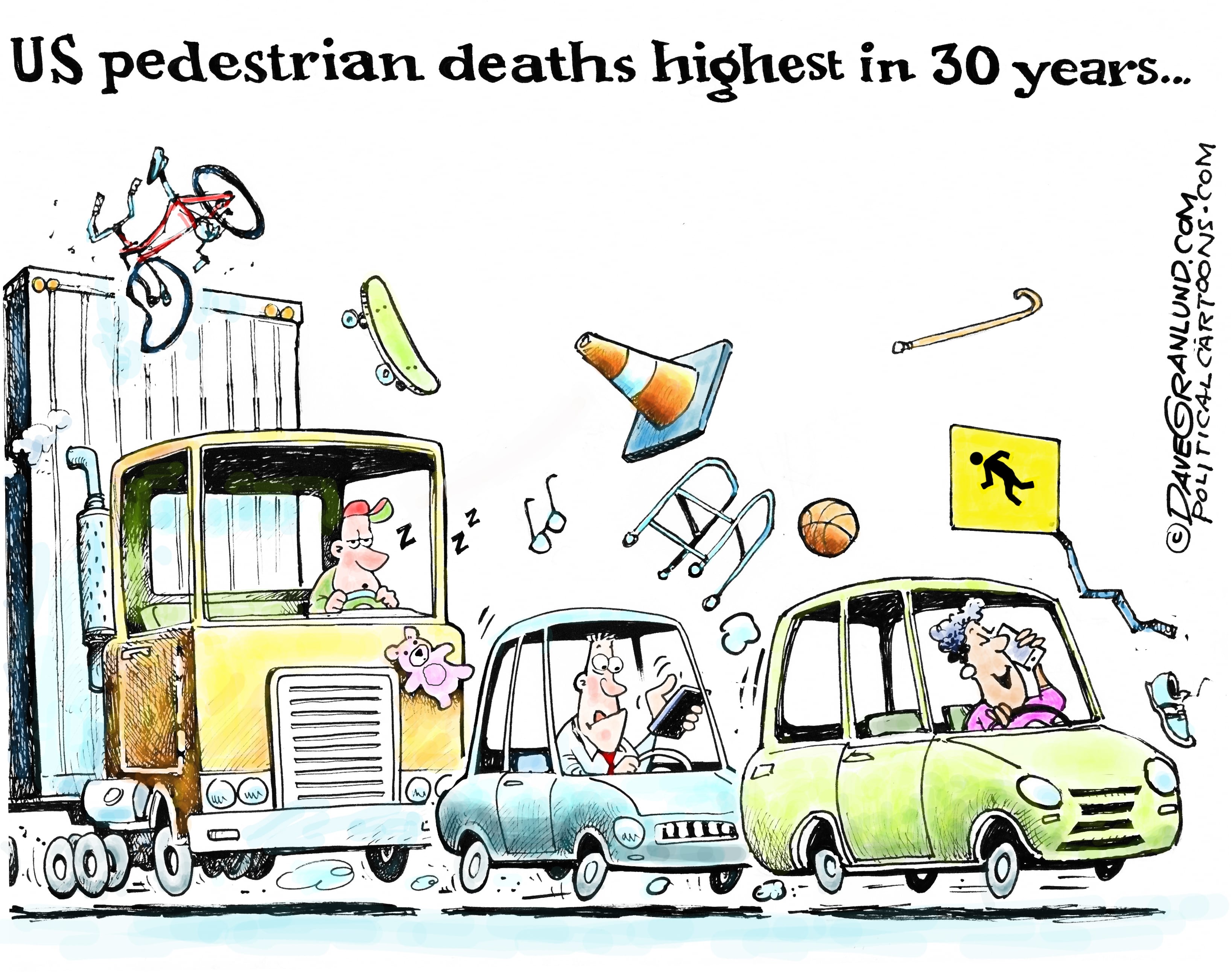 March 9: Pedestrian Deaths photo gallery
