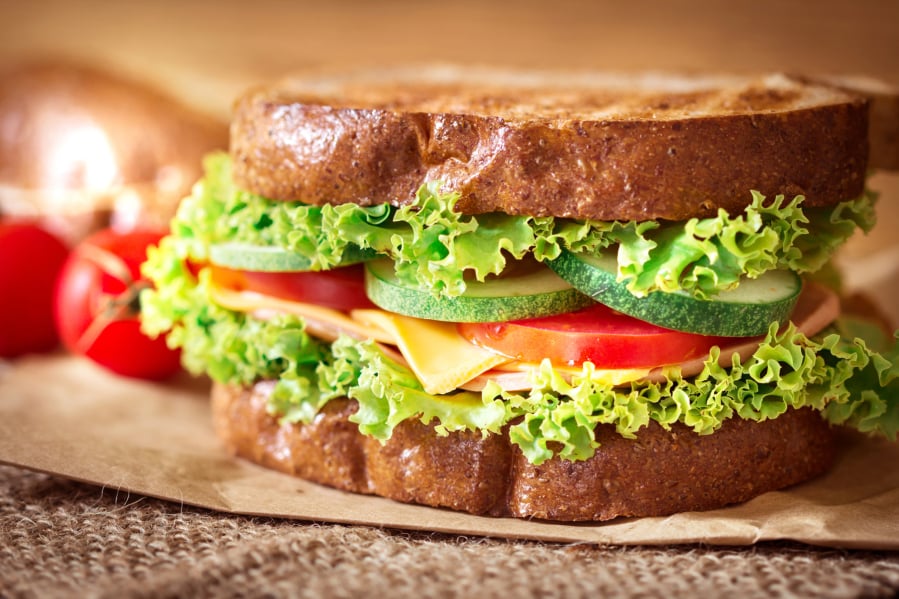 Katherine Zeratsky, a Mayo Clinic registered dietitian nutritionist, says what you pack with your lunch may help balance what you pack in your sandwich.