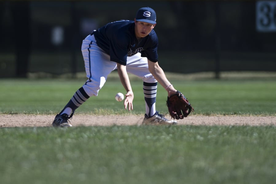 Skyview infielder Liam Kerr is one of five seniors on the team who have signed to play baseball in college.
