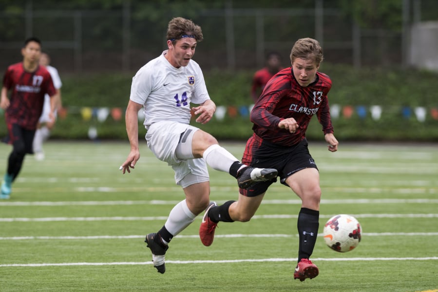Columbia River forward Jake Connop, 14, led the Chieftains to an undefeated season and a 2A state title last year.