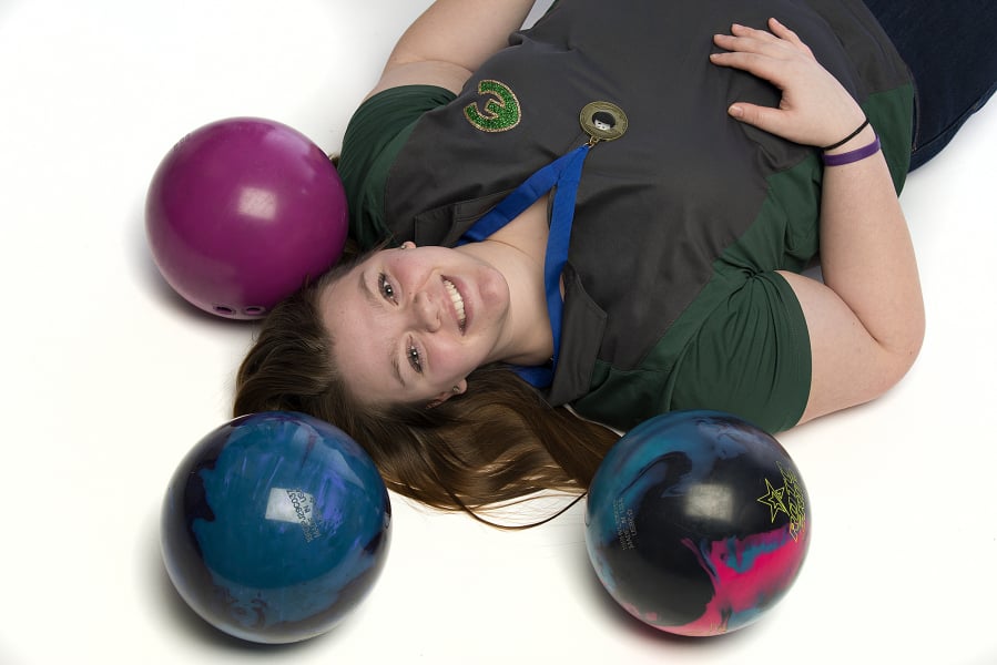 Evergreen’s Kerissa Andersen followed up a surprise state championship in bowling as a sophomore with a second dominant state title victory last month as a senior.