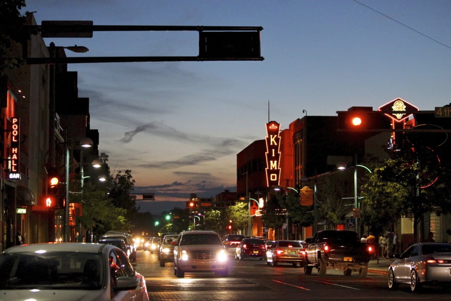 Route 66 in downtown Albuquerque, N.M., in June 2016. An endangered federal program that’s helped preserve the historic Route 66 Highway for two decades is issuing its last call for grants in April 2019.