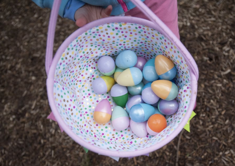 Don’t forget to bring a basket to hold all those eggs!