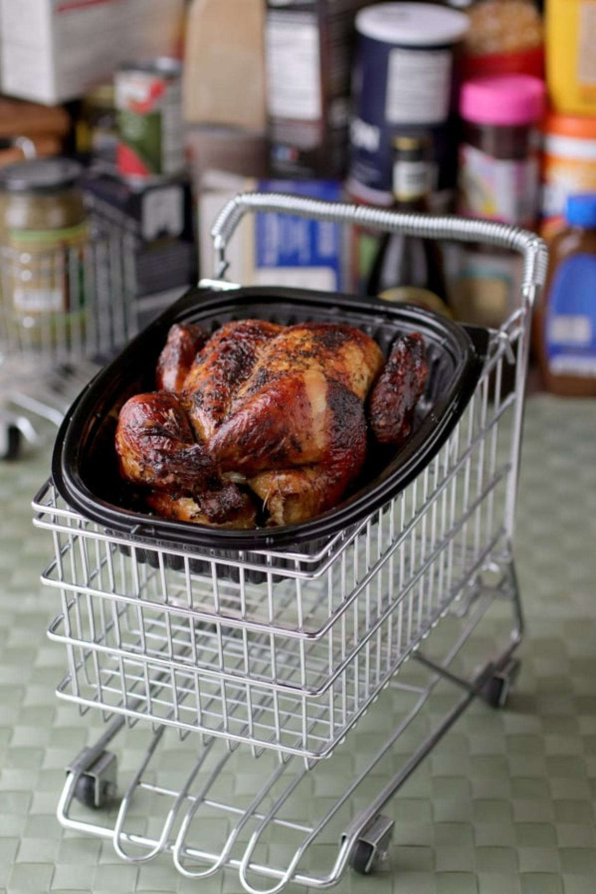 Rotisserie chicken makes dinner easy; try these easy recipes - www.bagsaleusa.com