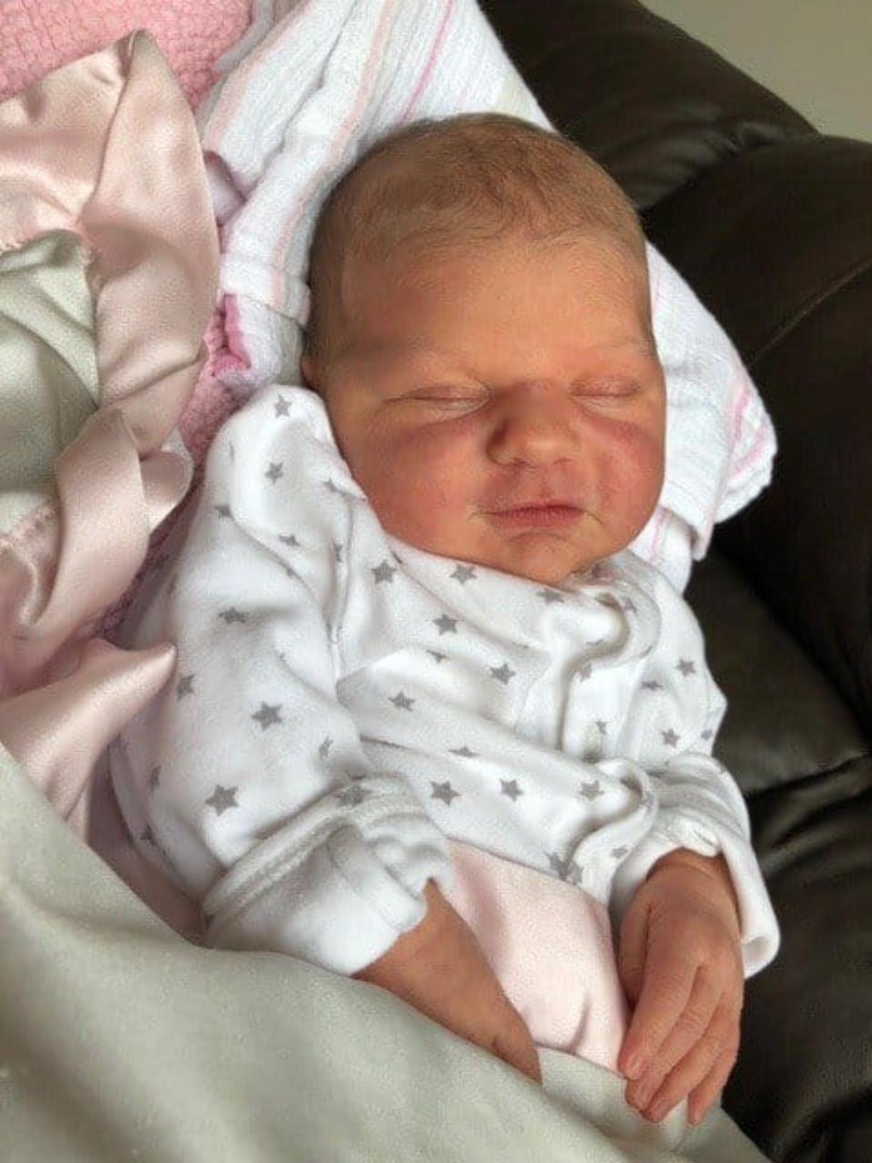 Isana Mae Beutler, the third child of Rep. Jaime Herrera Beutler and her husband, was born Tuesday morning. (Courtesy of Rep.