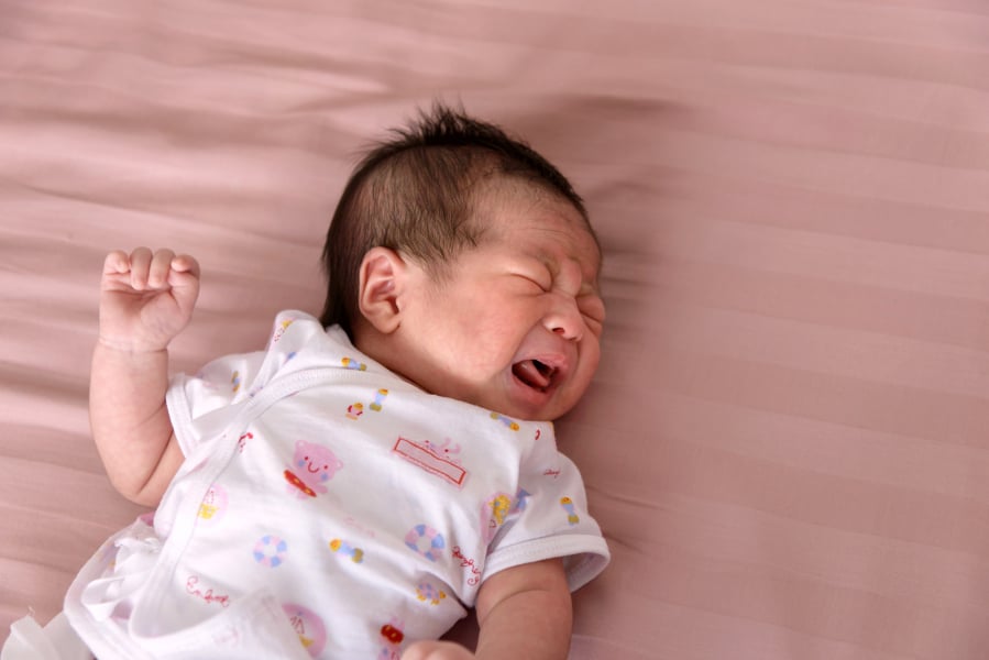 Incessant crying is one hallmark of drug withdrawal in infants.
