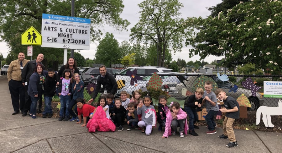 East Vancouver: Students at Mill Plain Elementary School participated in an Arts and Culture Night on May 16.