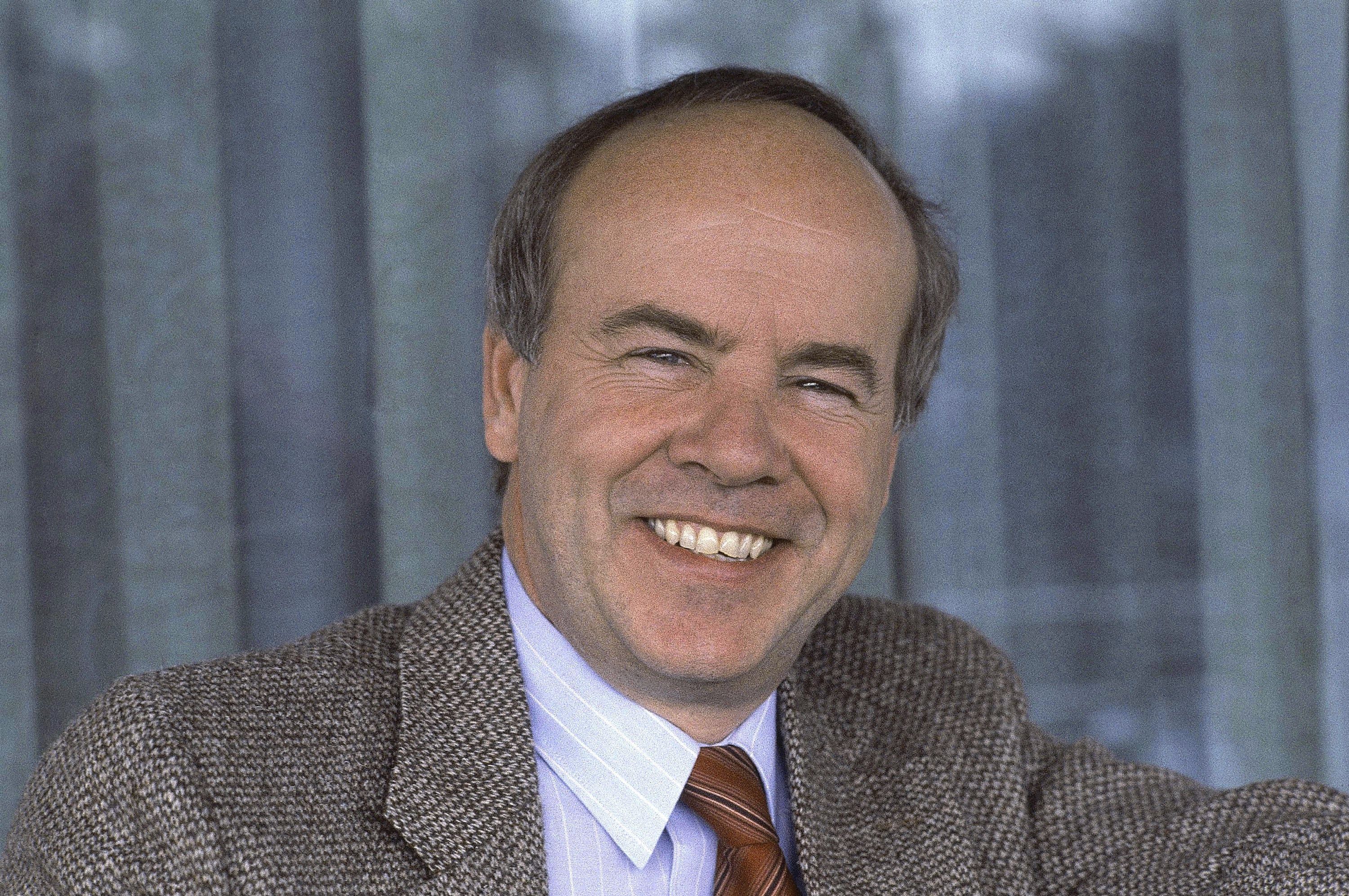 FILE - A Feb. 15, 1983 file photo shows comedian Tim Conway. Conway, the stellar second banana to Carol Burnett who won four Emmy Awards on her TV variety show, died Tuesday, May 14, 2019, after a long illness in Los Angeles, according to his publicist. He was 85.