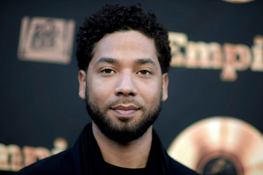 FILE - In this May 20, 2016 file photo, actor and singer Jussie Smollett attends the “Empire” FYC Event in Los Angeles. The Fox network says “Empire” will be back next year for one last season. Whether Smollett is part of it remains to be seen, Fox executives said in announcing the 2019-20 season. There is an option to have Smollett in the final sixth year but there is no plan to include him at this point, Fox Entertainment CEO Charlie Collier told a teleconference Monday, May 13, 2019.