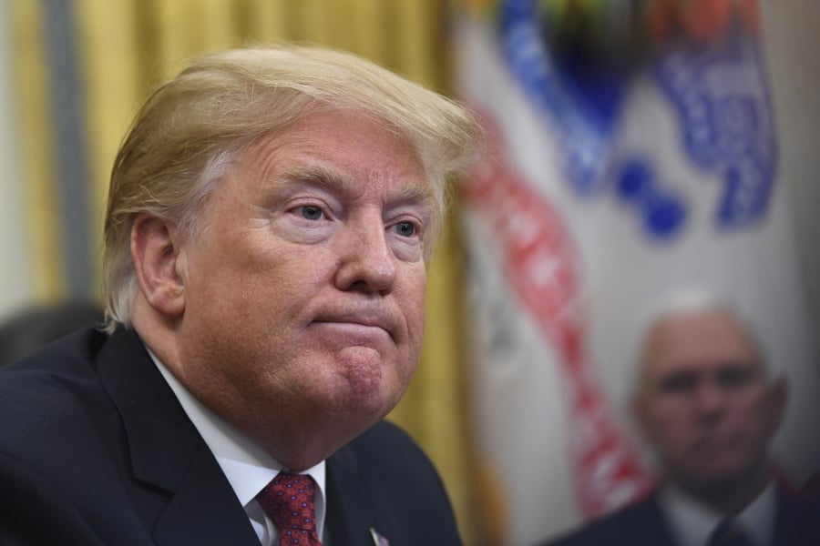 President Donald Trump Says he’ll hike tariffs on China