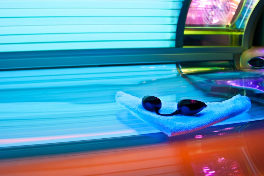 There is no such thing as a safe tanning bed, according to the Mayo Clinic.