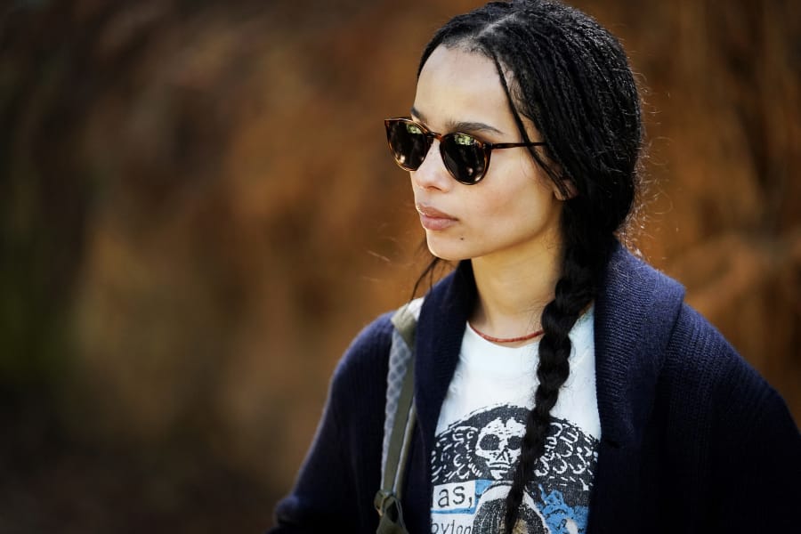 Zoe Kravitz as Bonnie Carlson, one of the infamous “Monterey Five,” in the second season of HBO’s “Big Little Lies.” Jennifer Clasen/HBO