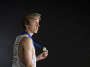 Camas High senior distance runner Daniel Maton, our All-Region boys track athlete of the year, is pictured at The Columbian on Thursday afternoon, May 30, 2019.