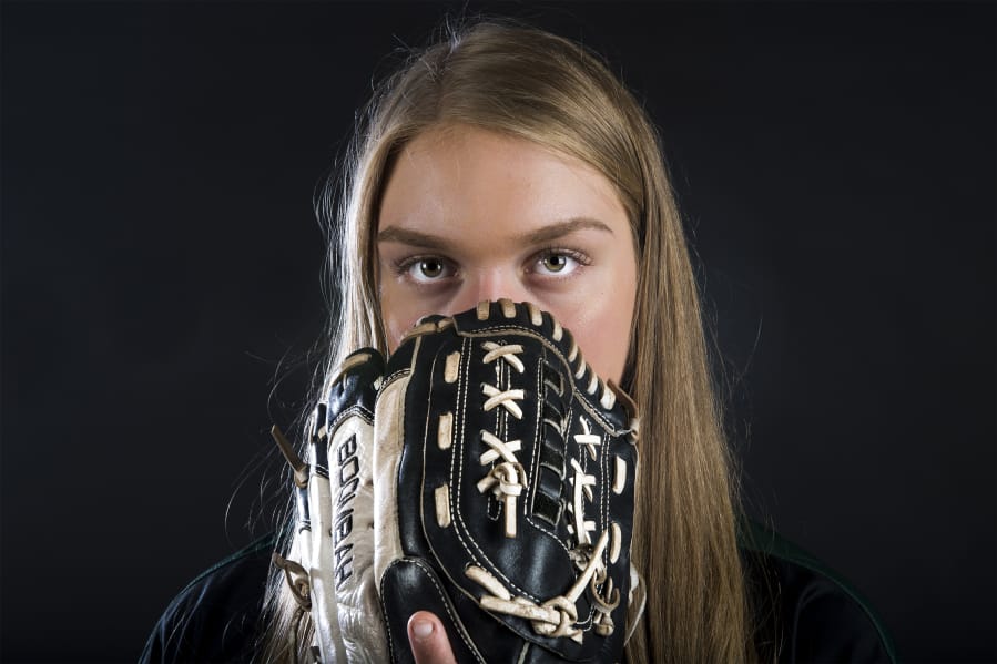 Woodland pitcher Olivia Grey finished the season with an 0.05 earned run average. That’s just one earned run allowed in 147 innings.
