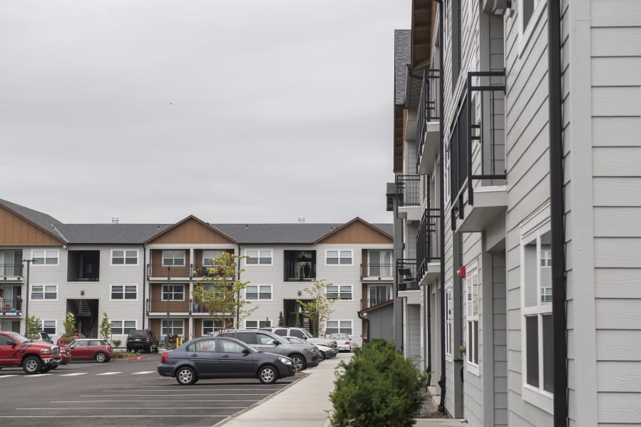 K West apartments, 5500 N.E. Fourth Plain Blvd., Vancouver, is one of three projects by Portland-based DBG Properties LLC that help combat the affordable housing pinch.