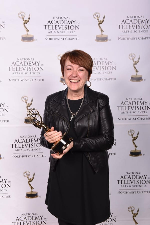 Vancouver filmmaker Beth Harrington won a Northwest Regional Emmy Award for her “Fort Vancouver” documentary, which she wrote and produced for OPB’s “Oregon Experience” TV series.