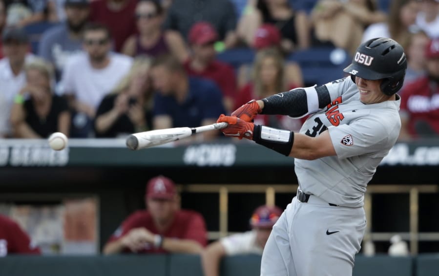 The Baltimore Orioles led off the Major League Baseball Draft for the first time in 30 years and selected Oregon State catcher Adley Rutschman No. 1 on Monday night, June 3, 2019.
