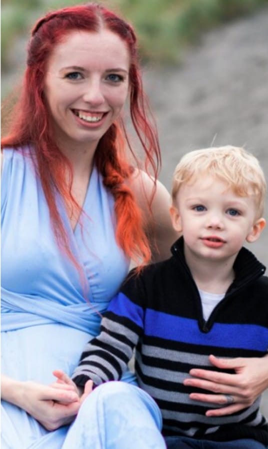 FILE - This undated photo provided by the Salem, Oregon, Police Department shows Karissa Alyn Fretwell and her 3-year-old son William “Billy” Fretwell. Yamhill County District Attorney Brad Berry said Monday, June 17, 2019 that “really good detective work” led authorities to find the bodies of Karissa and Billy Fretwell Saturday in a wooded area northwest of Salem. They hadn’t been heard from since May 13. The boy’s biological father Michael Wolfe has been charged with kidnapping and aggravated murder.