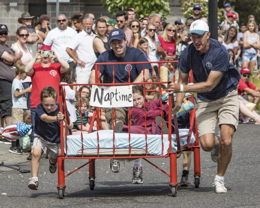 The 17th annual Bed Races will be an entertaining part of Woodland Planters Days, now through June 16.