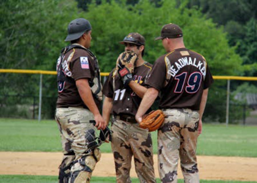 The U.S. Military All-Star baseball team will play games Thursday and Friday in Ridgefield. (Photo courtesy U.S.