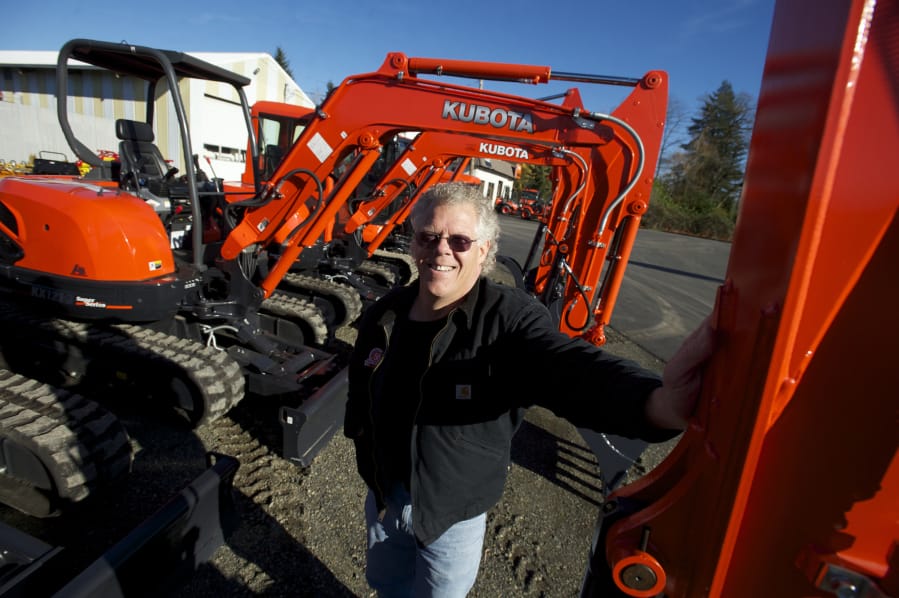 Skip Ogden, owner of Dan's Tractor, worries he will lose out-of-state customers since Oregonians will no longer get sales tax waived at the point of sale.